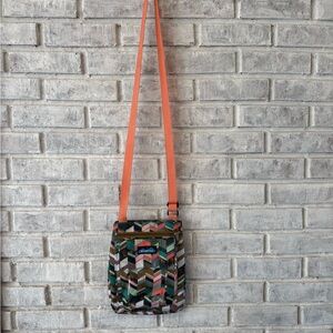Kavu Chevron Pattern Crossbody Bag - Multicolor